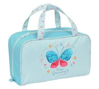 Neceser Rectangular de SAFTA Blackfit8 Mariposa con Asa, 310x140x190 mm