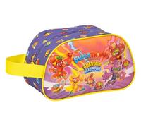Neceser Safta Escolar Infantil Mediano con Asa de Superthings Guardians of Kazoom, 260x120x150 mm