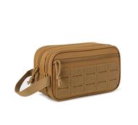Neceser Táctico para Hombre, Neceser Compacto, Kit de Afeitado, Neceser de Viaje, Bolsa para Herramientas EDC con Corte Láser, Bolsas Modulares Horizontales.(T)