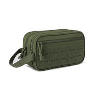 Neceser Táctico para Hombre, Neceser Compacto, Kit de Afeitado, Neceser de Viaje, Bolsa para Herramientas EDC con Corte Láser, Bolsas Modulares Horizontales.(G)