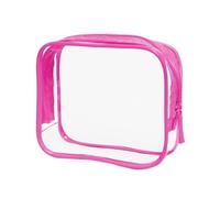 Neceser transparente Muka, neceser aprobado por la TSA, bolso de mano compatible con la aerolínea del aeropuerto, bolsa pequeña para mujeres y hombres