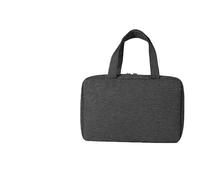 Neceser Viaje Bolsa de Aseo Colgante Viaje, Bolsa Almacenamiento cosméticos a Prueba Agua, Lavado Belleza for baño, Accesorios, separada en seco y húmedo(Black Style 2)