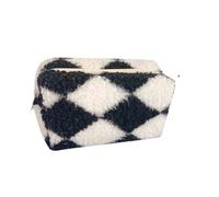 Neceser Viaje Bolso de Turismo y Vacaciones, Bolsa de Almacenamiento de Maquillaje, Bolsa de Maquillaje con Cremallera for Mujer, Bolso Neceser Transparente (Color : Black)