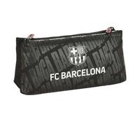 Neceser Viaje F.C. BARCELONA Black 2026., Doble 22 cm.