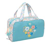 Neceser Viaje MOOS Fiori, 31 cm. Doble Asa