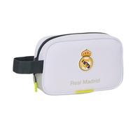 SAFTA Real Madrid EQUIPACIÓN 25/26 - Neceser Escolar Infantil Pequeño, Neceser, Ideal para Diferentes Edades, Cómodo y Versátil, Calidad y Resistencia, 22x8x13.5 cm