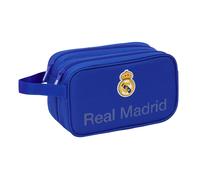 Neceser Viaje REAL MADRID Blue 2026, 26 cm. Doble Adaptable