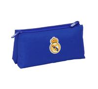 Neceser Viaje REAL MADRID Blue 2026., Doble 22 cm.