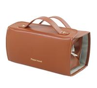 Neceseres Grandes para Mujer, Neceser de Maquillaje con Compartimentos,Neceser Enrollable con 4 Bolsas Extraíbles con Cremallera de PVC - Organizador de bolsas de maquillaje con asas, bolsas de artícu