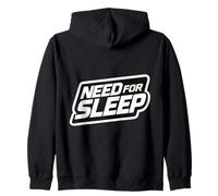 Necesidad de Dormir Privado Cansado Amante de la Siesta Broma Diciendo Sudadera con Capucha