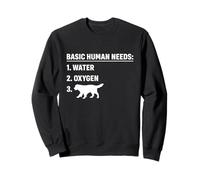 Necesidades humanas básicas Perro Gracioso Sudadera