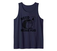 Necesita un abrazo de seto Erizo Diversión peculiar Camiseta sin Mangas