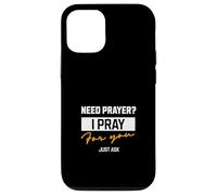 ¿Necesita un espray? I Pray for You - Prayer Team Church Praying Carcasa para iPhone 12/12 Pro