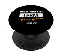 ¿Necesita un espray? I Pray for You - Prayer Team Church Praying PopSockets PopGrip Adhesivo
