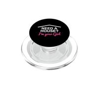 ¿Necesita una casa? I'm Your Girl Real Estate Agent Funny Realtor PopSockets PopGrip para MagSafe