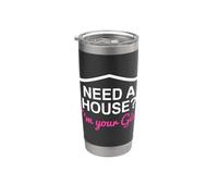 ¿Necesita una casa? I'm your girl Real Estate Agent funny Realtor Vaso térmico de acero inoxidable de doble pared