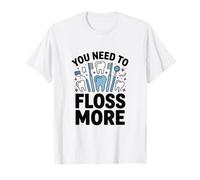 Necesitas Limpiar Entre Dientes más Humor Dental Camiseta