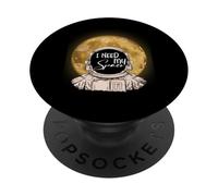 Necesito Espacio mis Planetas Astronauta Luna Marte PopSockets PopGrip Adhesivo