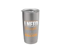 Necesito los amantes del tocino con receta Vaso térmico de acero inoxidable de doble pared