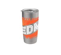 Necesito más EDM en mi vida Amante de la música Vaso térmico de acero inoxidable de doble pared