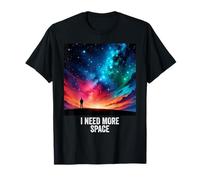 Necesito más espacio OVNI Luna Día Cósmica Galaxia Astronomía Camiseta
