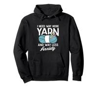 Necesito mucho más hilo y mucho menos ansiedad. Ganchillo Sudadera con Capucha