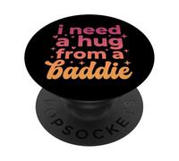 Necesito un Abrazo de un Malo PopSockets PopGrip Adhesivo