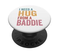 Necesito un Abrazo de un Malo PopSockets PopGrip Adhesivo