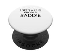 Necesito un Abrazo de un Malo PopSockets PopGrip Adhesivo