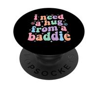 Necesito un Abrazo de un Malo PopSockets PopGrip Adhesivo