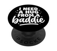 Necesito un Abrazo de un Malo PopSockets PopGrip Adhesivo