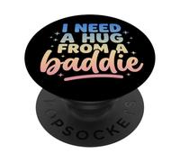 Necesito un Abrazo de un Malo PopSockets PopGrip Adhesivo