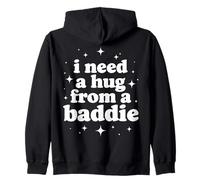Necesito un Abrazo de un Malo Sudadera con Capucha
