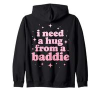 Necesito un Abrazo de un Malo Sudadera con Capucha