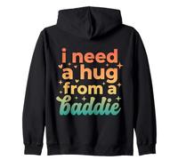 Necesito un Abrazo de un Malo Sudadera con Capucha