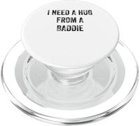 Necesito un Abrazo de una Cita Divertida de Baddie PopSockets PopGrip para MagSafe