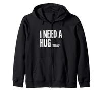 Necesito un Abrazo Garaje refrán Divertido para los Amantes de los Coches mecánicos Sudadera con Capucha