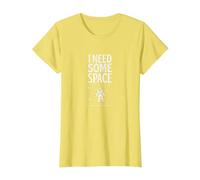 Necesito un Astronauta Espacial Galaxy Cosmic Adventure Camiseta, Mujer, Limón, L