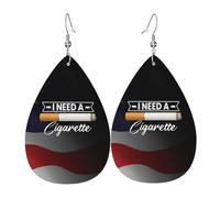 Necesito Un Cigarrillo Mujer Pendientes Colgantes Largos Pendientes Ligeros Pendiente De Gancho Para Regalo Uso Diario Múltiples Piercings