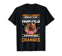 Necesito un Tiempo Muerto Envíame a mis Caballos y no me Dejes Venir Camiseta