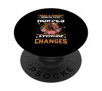 Necesito un Tiempo Muerto Envíame a mis Caballos y no me Dejes Venir PopSockets PopGrip Adhesivo