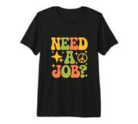 Necesito un Trabajo | Cotizaciones Divertidas de Trabajo de Redes de Carreras sarcásticas Camiseta Premium