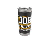 Necesito un trabajo que tenga que ver con Dumpster Dives Vaso térmico de acero inoxidable de doble pared