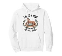 Necesito una Siesta así Que el bebé Divertido Cansado mamá Cabra Sudadera con Capucha