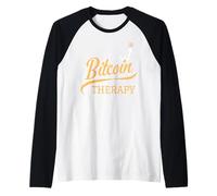Necesito una Terapia Bitcoin Crypto Trader Sky is The Limit Camiseta Manga Raglan