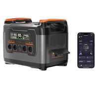 NECESPOW S2400 - Estación de energía portátil (2047,5 Wh/2400 W (punta de 4000 W), para balcón con memoria, almacenamiento de energía todo en uno con microinversor, CC 24 V/MPPT 1200 W, generador