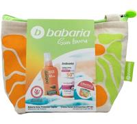 Necessaire Sunshine BABARIA Rosa Mosqueta Protetor Solar Facial + Protetor Capilar