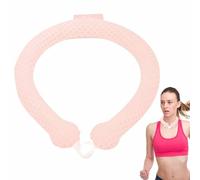 Neck Cooler Ice Wrap - 18,8 x 15,5 cm | Wearable Cooling Neck Cold Ring With Button | Reutilizable Ice Tube Cooling Wrap For Summer Heat Outdoor Traveling Cycling Hiking Commuting