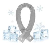 Neck Coolers Hot Weather, Reusable Ice Towel, Button Cooling Tube | Diseño refrescante, 1,97 x 24,8 pulgadas, para golf, correr, senderismo, yoga, playa, béisbol, trabajo, gimnasio