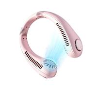Neck Cooling Fan, 3-Speed Rechargeable Quiet,outdoor Wearable Cooling Fan